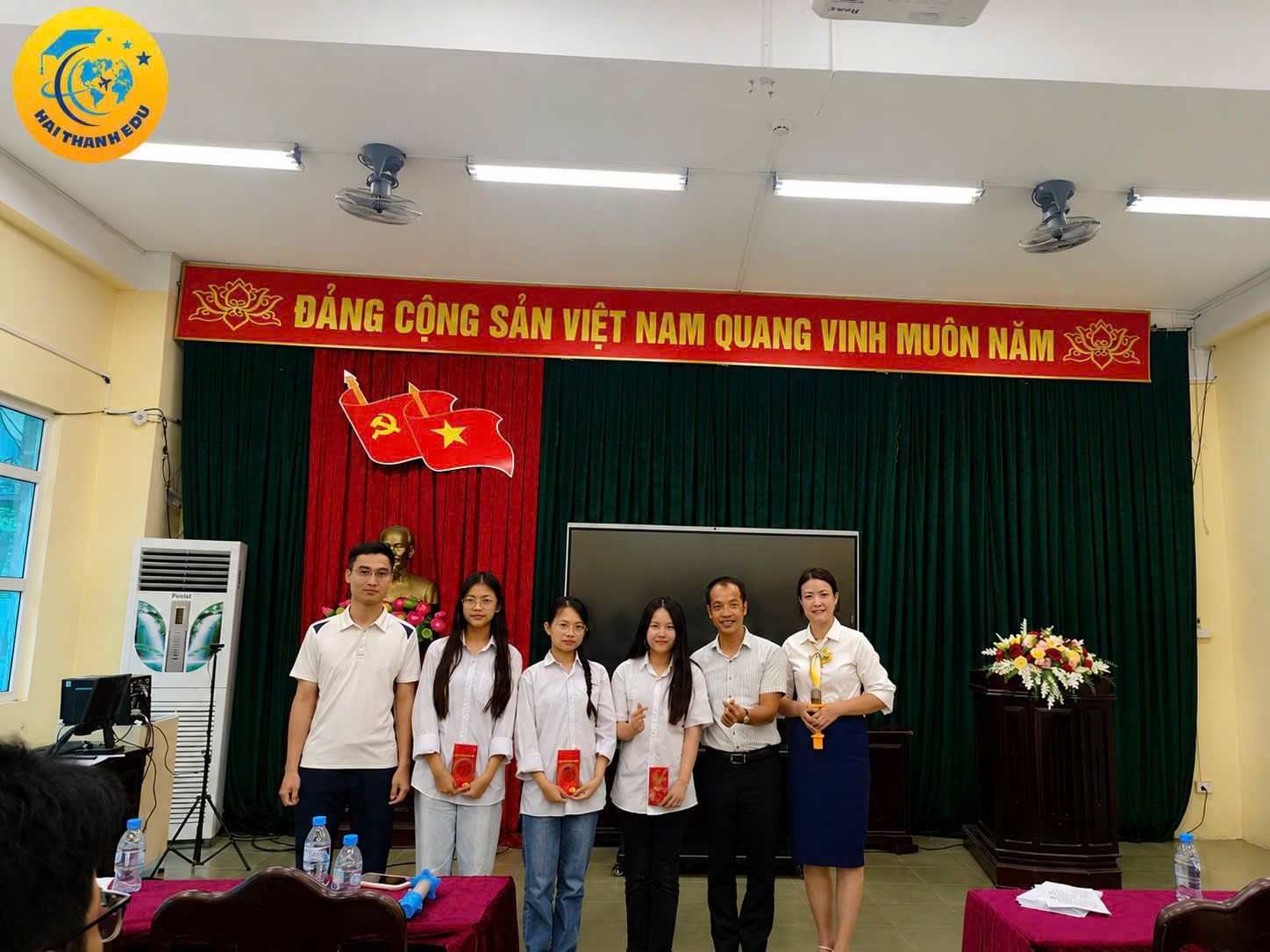 🎓 HẢI THÀNH EDU TỔ CHỨC HỘI THẢO TƯ VẤN HƯỚNG NGHIỆP VÀ HỌC BỔNG CHÍNH PHỦ TẠI TRƯỜNG THPT CHUYÊN THÁI BÌNH